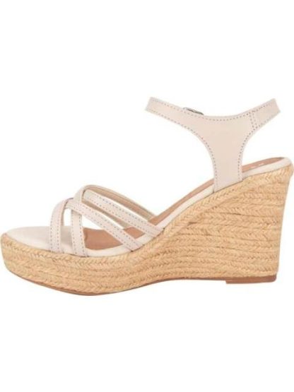 SANDALIA DE PIEL BEIGE/HUESO EFE - Image 5