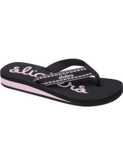 SANDALIA DE PLAYA NEGRO SLICKERS - Image 2