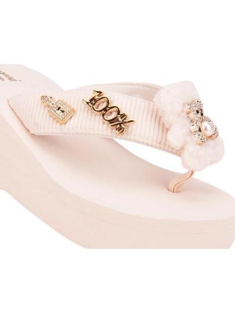 SANDALIA CON PLATAFORMA BEIGE/HUESO BANANA PRICE - Image 6