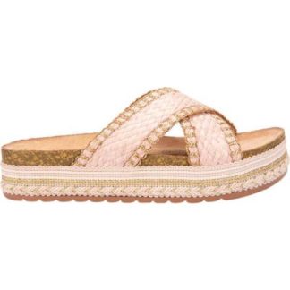 SANDALIA RAFIA ROSA VI LINE