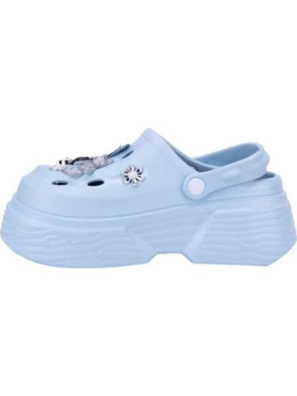 SANDALIA ZUECO AZUL BANANA PRICE - Image 5