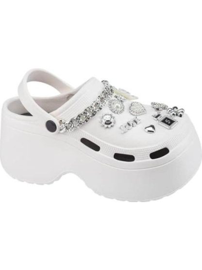 SANDALIA ZUECO BLANCO BANANA PRICE - Image 2