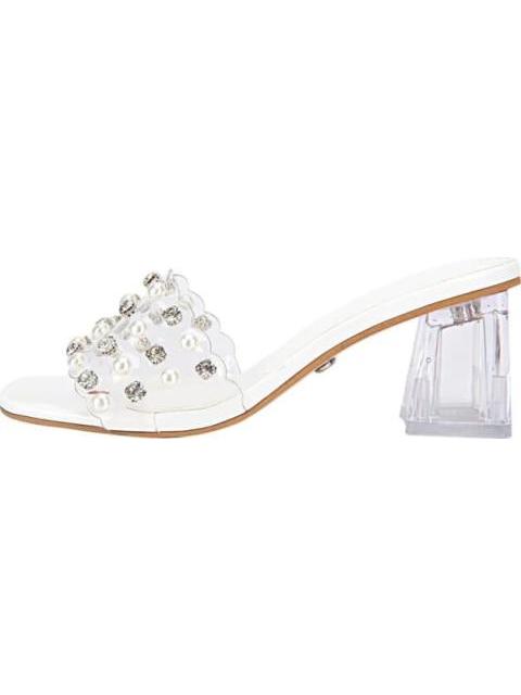 SANDALIA TACON ANCHO BLANCO THALIA SODI - Image 5