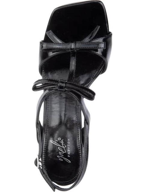 SANDALIA TACON CAMPANA NEGRO YAELI FASHION - Image 3
