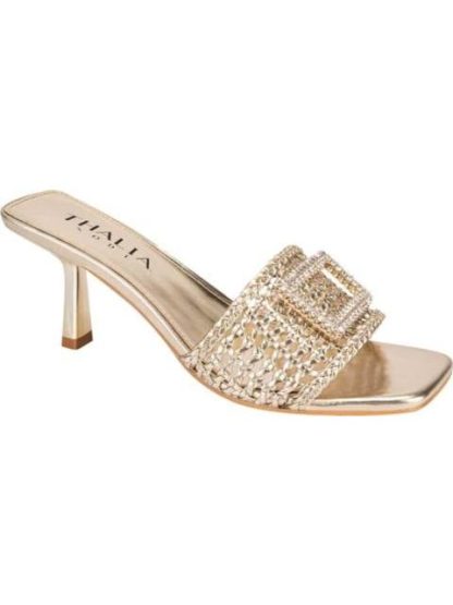 SANDALIA HEBILLA TEJIDO ORO THALIA SODI - Image 2