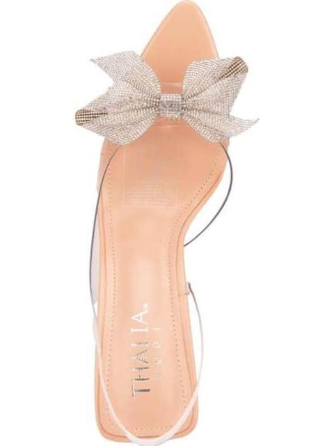 SANDALIA MICA CON MOÑO NUDE THALIA SODI - Image 3