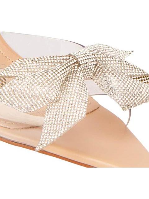 SANDALIA MICA CON MOÑO NUDE THALIA SODI - Image 6