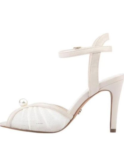SANDALIA TACON DELGADO BEIGE/HUESO THALIA SODI - Image 5