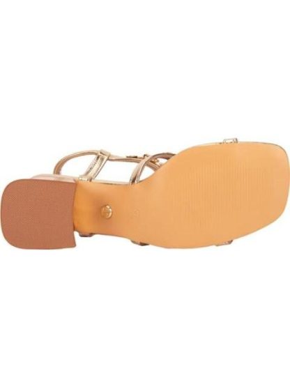 SANDALIA CON BRILLOS ORO THALIA SODI - Image 3