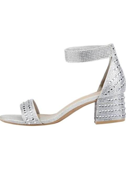 SANDALIA CON BRILLOS PLATA MOLTO BELLO - Image 5