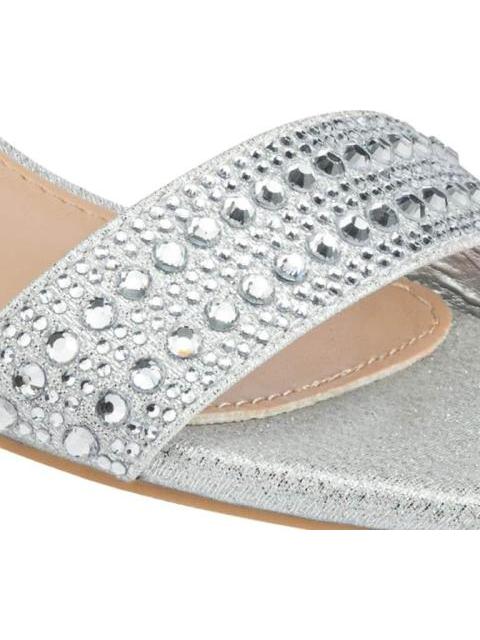 SANDALIA CON BRILLOS PLATA MOLTO BELLO - Image 6