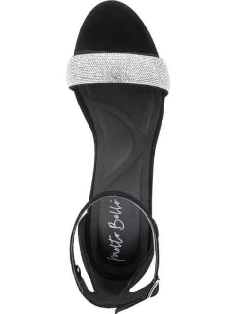 SANDALIA TACON PLATAFORMA CON BRILLOS NEGRO MOLTO BELLO - Image 3