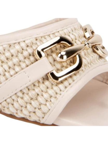SANDALIA TACON CUADRADO BEIGE/HUESO YAELI FASHION - Image 6