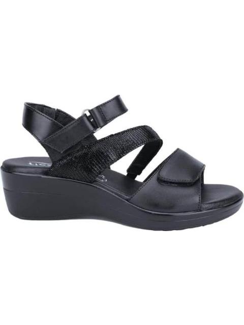SANDALIA VELCROS NEGRO FLEXI
