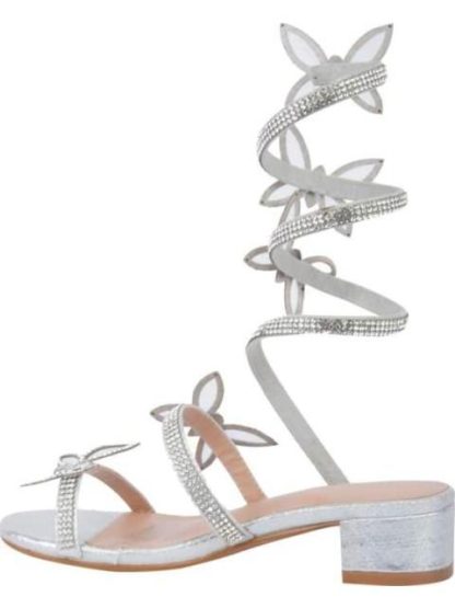 SANDALIA MARIPOSAS PLATA VIVIS SHOES KIDS - Image 5