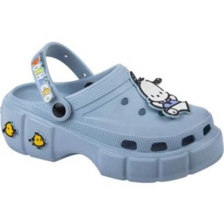 SANDALIA ZUECO AZUL CIELO HELLO KITTY