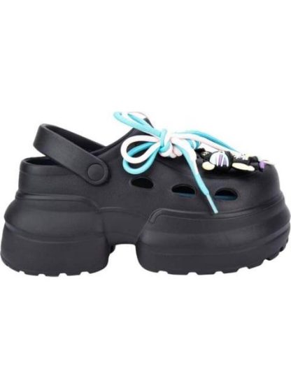SANDALIA ZUECO NEGRO BANANA PRICE