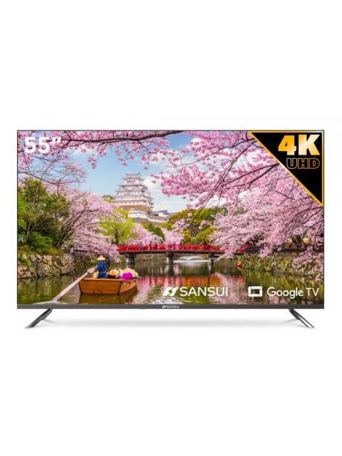 SANSUI SMART TV LED SMX55VSUG 55 4K ULTRA HD NEGRO