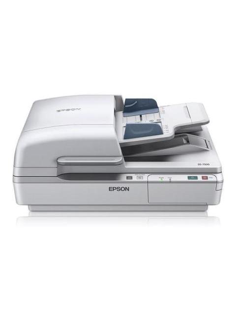 SCANNER EPSON WORKFORCE DS-7500 1200 X 1200 DPI ESCANER COLOR ESCANEADO DUPLEX USB BLANCO