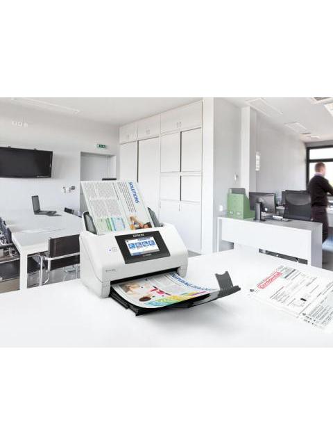 SCANNER EPSON WORKFORCE DS-790WN 600 X 600 DPI ESCANER COLOR ESCANEADO DUPLEX USB 3.0 NEGRO-BLANCO - Image 3