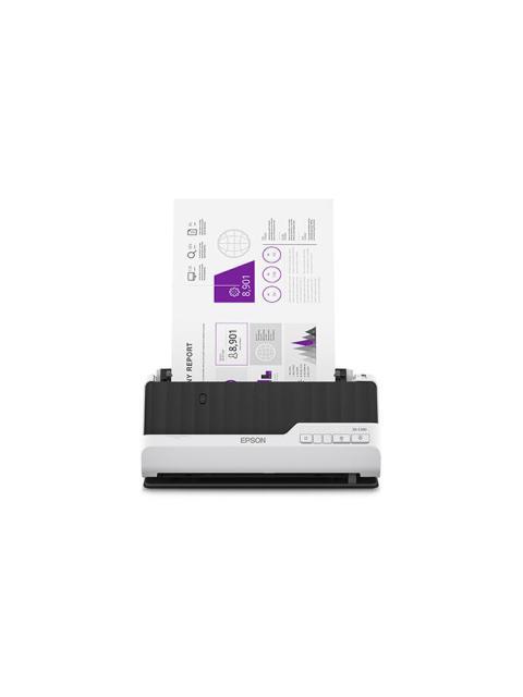 SCANNER EPSON WORKFORCE DS-C330 600 X 600DPI ESCANER COLOR ESCANEADO DUPLEX USB NEGRO-GRIS