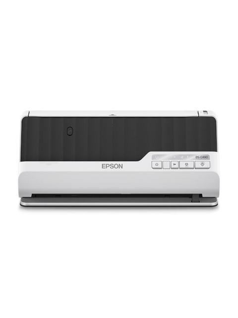 SCANNER EPSON WORKFORCE DS-C490 600 X 600DPI ESCANER COLOR ESCANEADO DUPLEX USB NEGRO-GRIS - Image 9