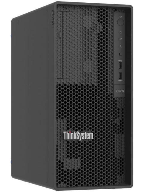 SERVIDOR LENOVO THINKSYSTEM ST50 V3 INTEL XEON E-2414 16GB DDR5 2TB MAX. 16TB 2.5-3.5 SATA TORRE (4U) - NO SISTEMA OPERATIVO INSTALADO