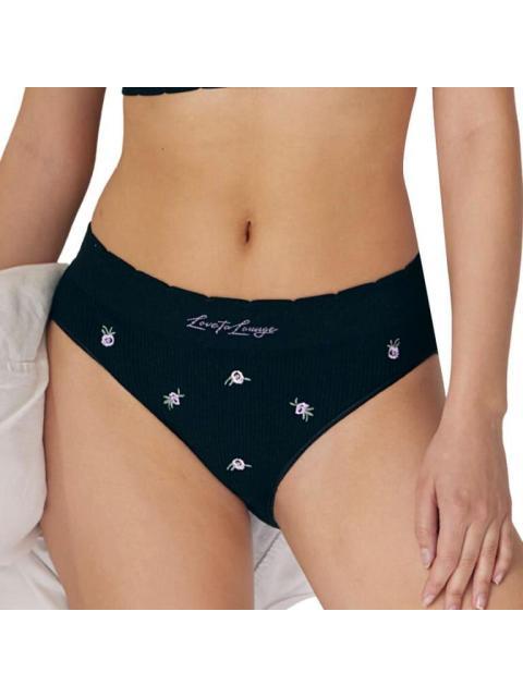 SET 2 PANTIS CORTE BIKINI NEGRO LOVE TO LOUNGE - Image 5