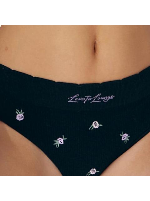 SET 2 PANTIS CORTE BIKINI NEGRO LOVE TO LOUNGE - Image 6