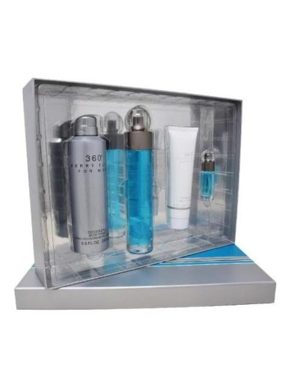 SET 360 CABALLERO PERRY ELLIS 4 PZ - ESTUCHE ORIGINAL - Image 2