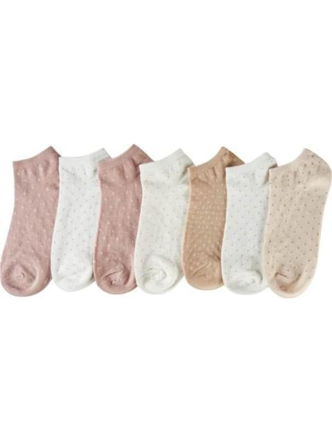 SET 5 PARES TINES DE DAMA CON COLORES LISOS MULTICOLOR LOVE TO LOUNGE