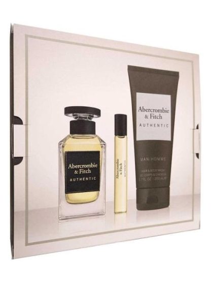 SET ABERCROMBIE AND FITCH AUTHENTIC 3PZS - CABALLERO