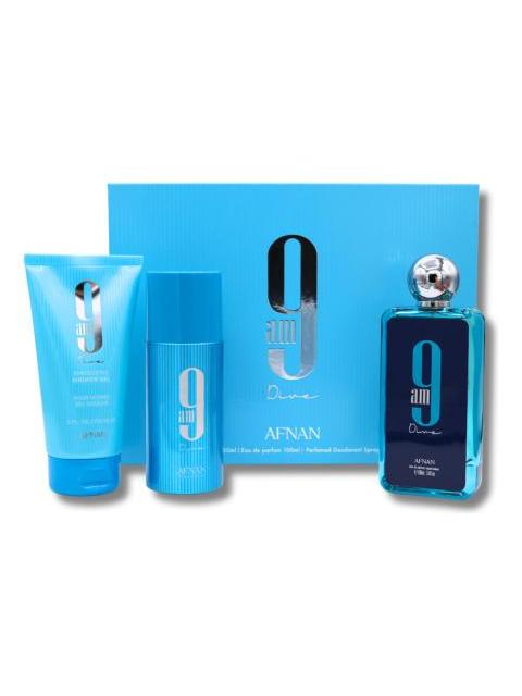 SET AFNAN 9AM DIVE 100ML EDP - Image 3