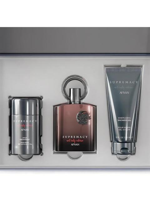 SET AFNAN SUPREMACY NOT ONLY INTENSE MEN 100M EXTRAIT PARFUM - Image 4