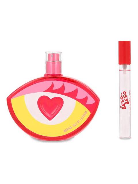 SET AGATHA LOOK 2PZS 80ML EDT SPRAY LIP STICK 5G