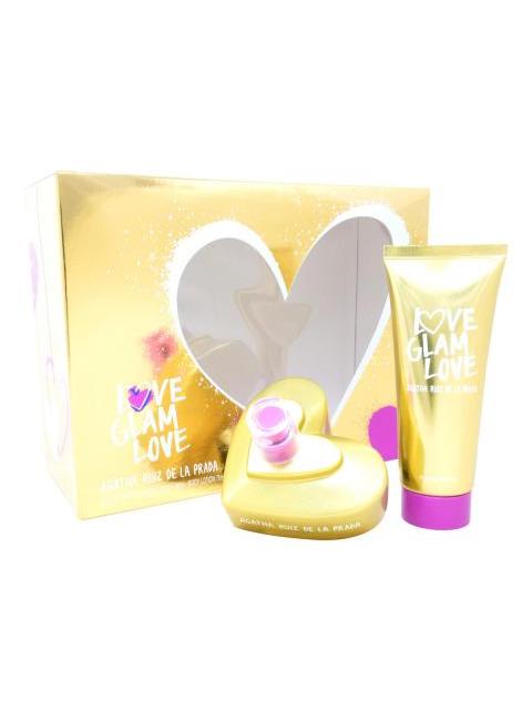 SET AGATHA LOVE GLAM LOVE 2PZ 80ML EDT SPRAY - MUJER