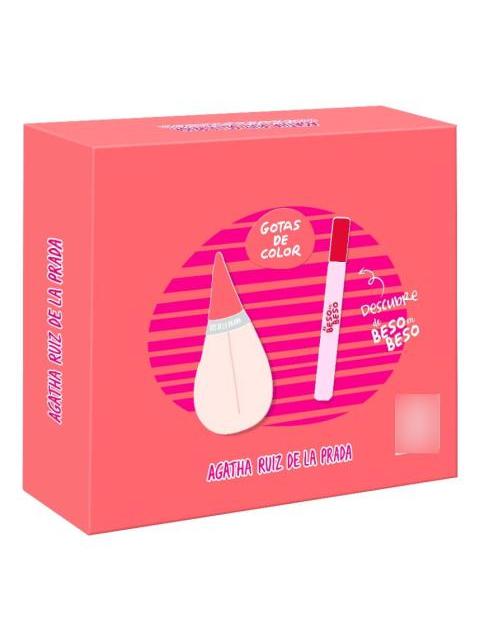 SET AGATHA RUIZ DE LA PRADA GOTAS DE COLOR 100ML + EDT 10ML