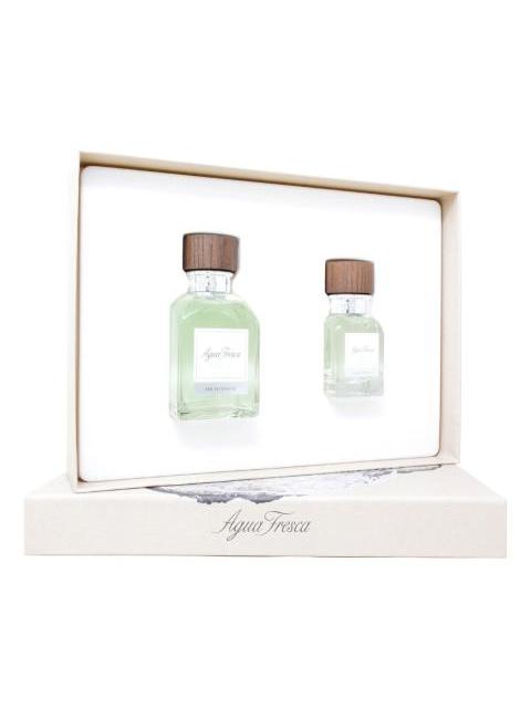 SET AGUA FRESCA 2PZ 120ML EDT SPRAY 30ML EDT SPRAY