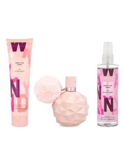 SET ARIANA GRANDE SWEET LIKE CANDY 3PZS - DAMA