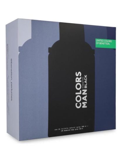 SET BENETTON COLORS BLACK 2PZS - CABALLERO - Image 2