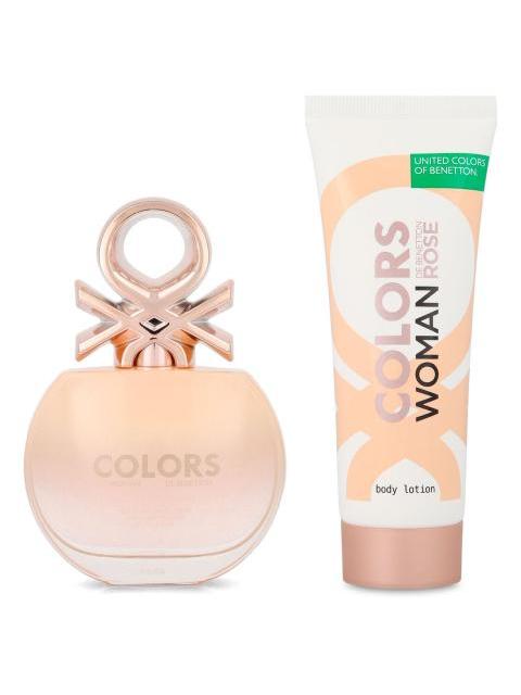 SET BENETTON COLORS ROSE 2PZS - DAMA