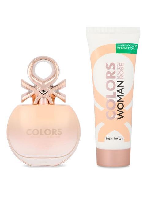 SET BENETTON COLORS ROSE 2PZS - DAMA