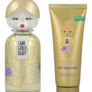 SET BENETTON SISTERLAND GOLDEN VANILLA 2PZS - DAMA