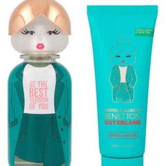 SET BENETTON SISTERLAND GREEN JASMINE 2PZS - DAMA