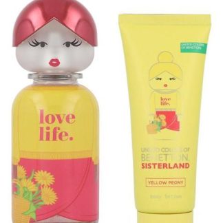 SET BENETTON SISTERLAND YELLOW PEONY 2PZS - DAMA