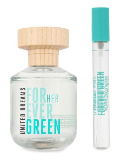 SET BENETTON UNITED DREAMS FOREVER GREEN 2PZS - DAMA