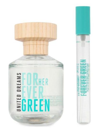 SET BENETTON UNITED DREAMS FOREVER GREEN 2PZS - DAMA