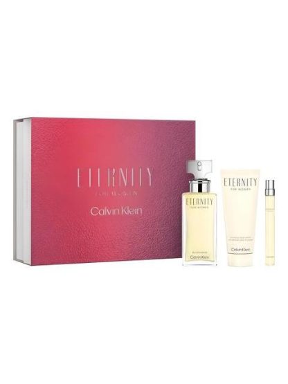 SET CALVIN KLEIN ETERNITY WOMEN 100ML EDP