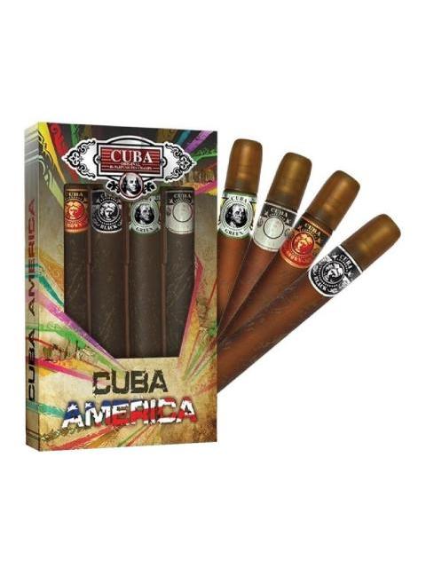 SET CUBA AMERICA CABALLERO CIGARES 4 PZ (II) - ORIGINAL