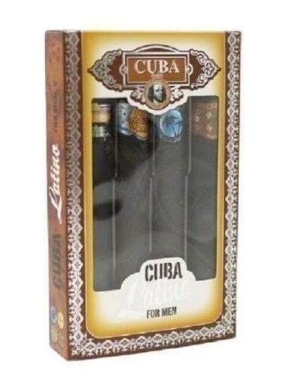 SET CUBA LATINO CABALLERO 4 PZ CIGARES SPRAY - ORIGINAL - Image 2